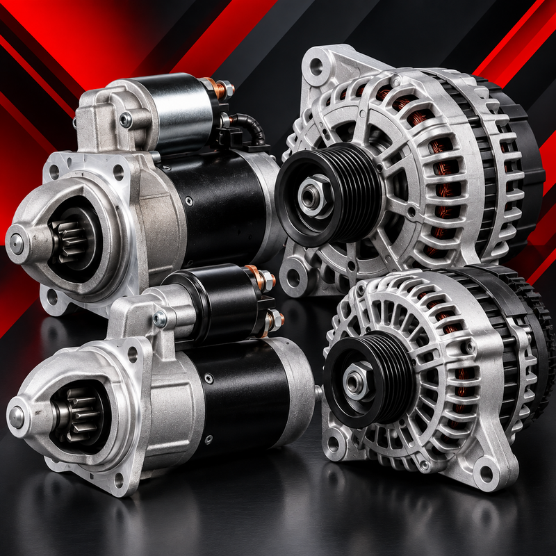STARTERS AND ALTERNATORS